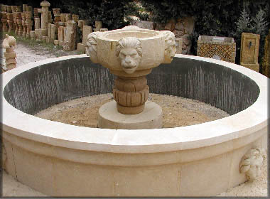 Stone fountain