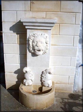 Stone fountains