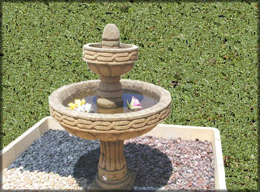 Stone fountains