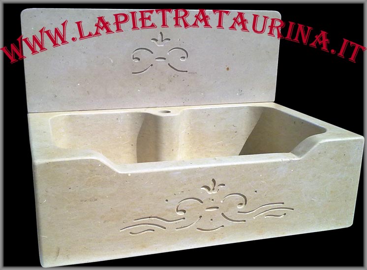 Stone sinks for countertop kitchens