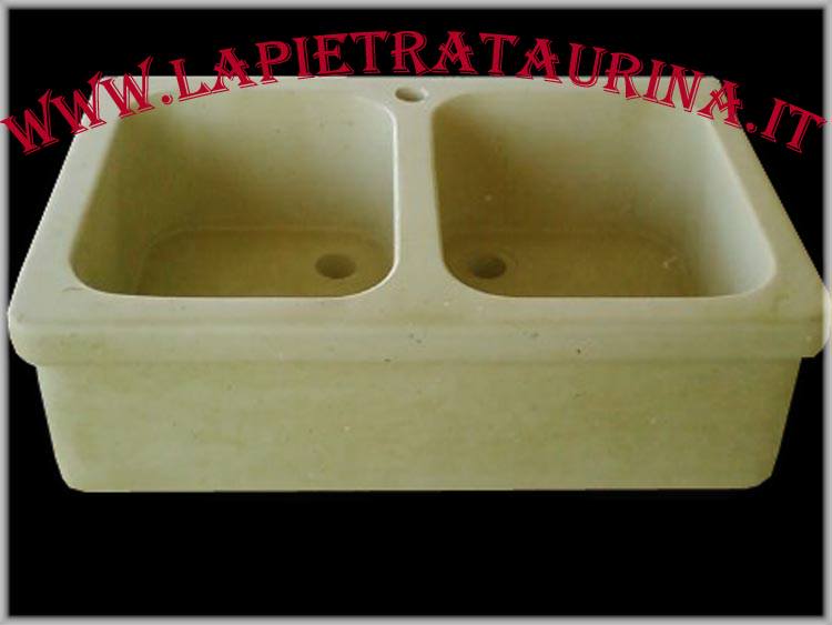 Stone sinks for outdoor kitchens