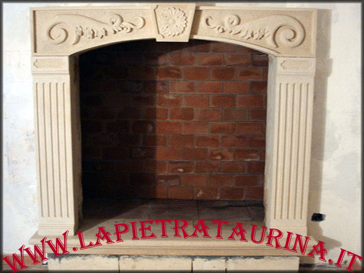 Fireplace frame