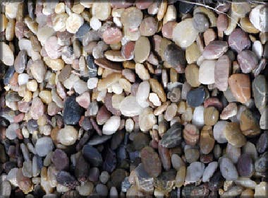 River pebbles